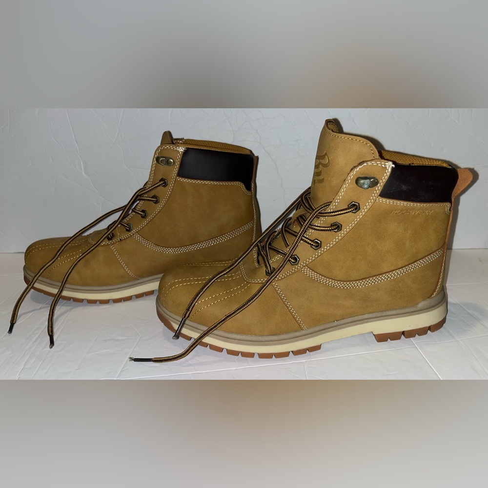 Men’s Rocawear Alton Beige Boots Size 9 Casual Boot